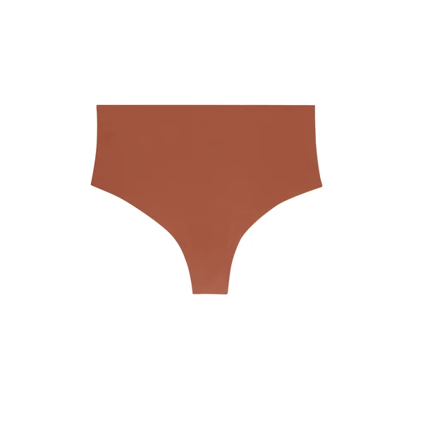 String taille haute en microfibre