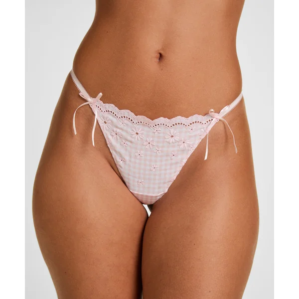 String taille haute Gaia - Rose