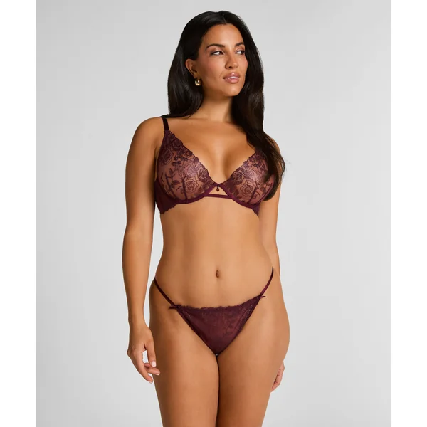String taille haute Hollie - Violet