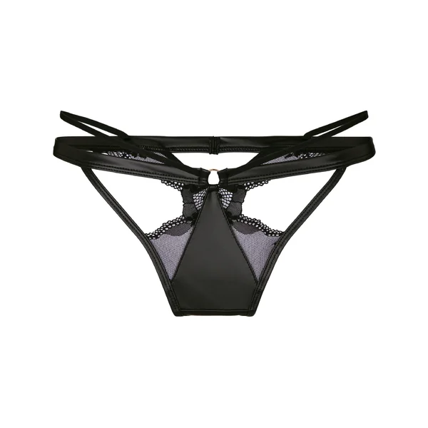 String taille haute Ilenia - Noir