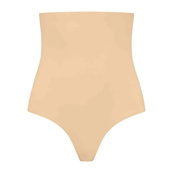String taille haute invisible Beige Bye Bra Invisible Shapewear Bye Bra