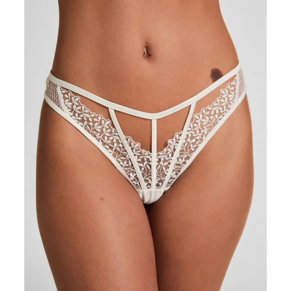 String Taille Haute Kristina - Blanc