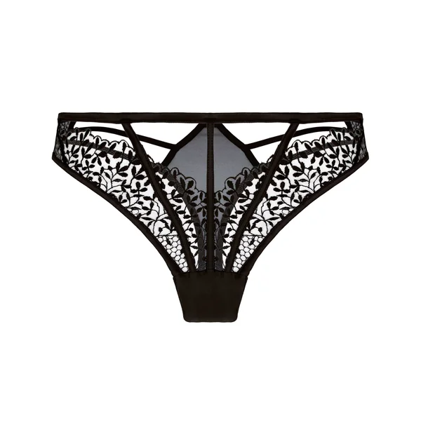 String Taille Haute Kristina - Noir
