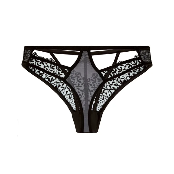 String Taille Haute Kristina - Noir