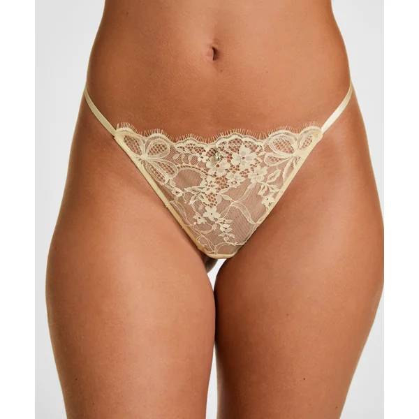 String Taille Haute Prina - Jaune
