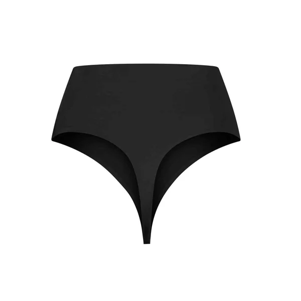 String taille midi invisible Noir Bye Bra Invisible Shapewear Bye Bra