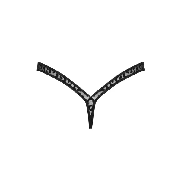 String tulle léopard P011