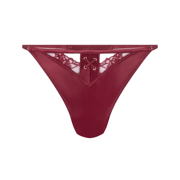String échancré Catherine - Rouge