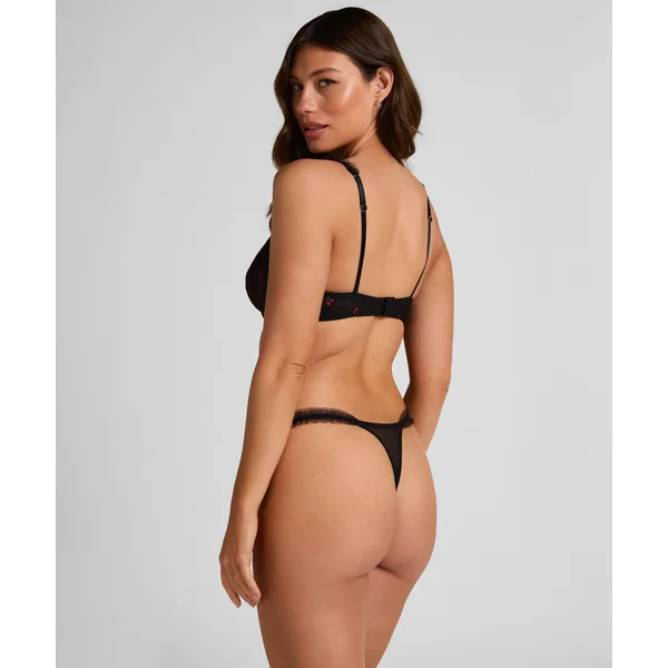 String échancré Chelsey - Noir