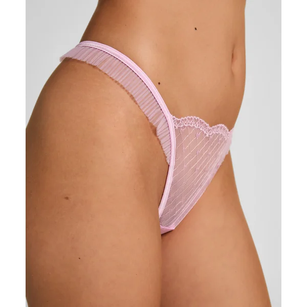 String échancré Cordelie - Rose