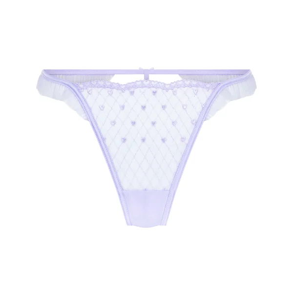 String échancré Cordelie - Violet