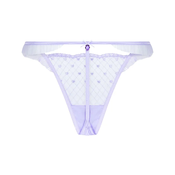 String échancré Cordelie - Violet