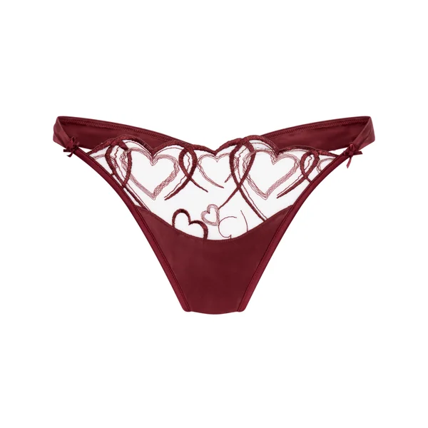 String échancré Olivia - Rouge