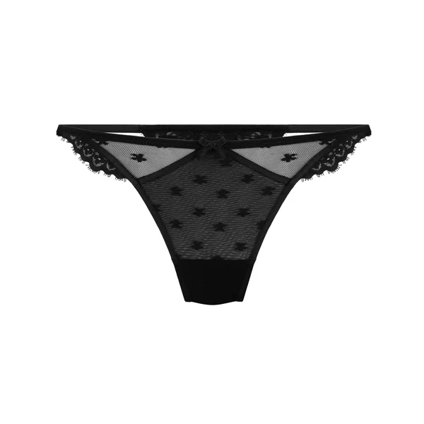 String échancré Valora - Noir
