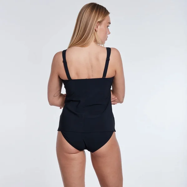 Sunflair - Ensemble Tankini avec cordage et bretelles amovibles ajustables D Noir Multi 18