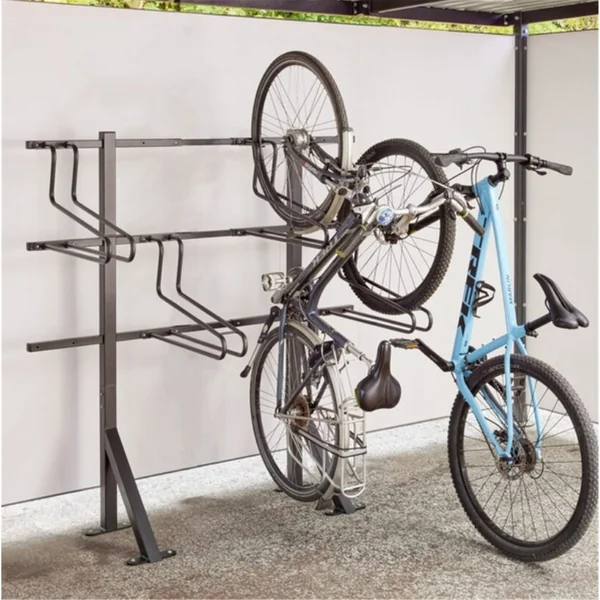 SUPPORT VÉLO SUR PIED 2 ARCEAUX