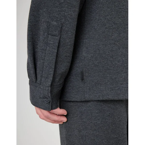 Surchemise en maille Noir