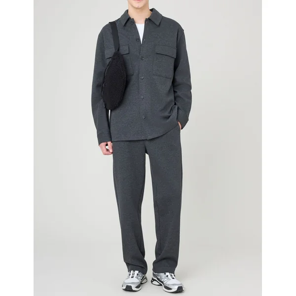 Surchemise en maille Noir