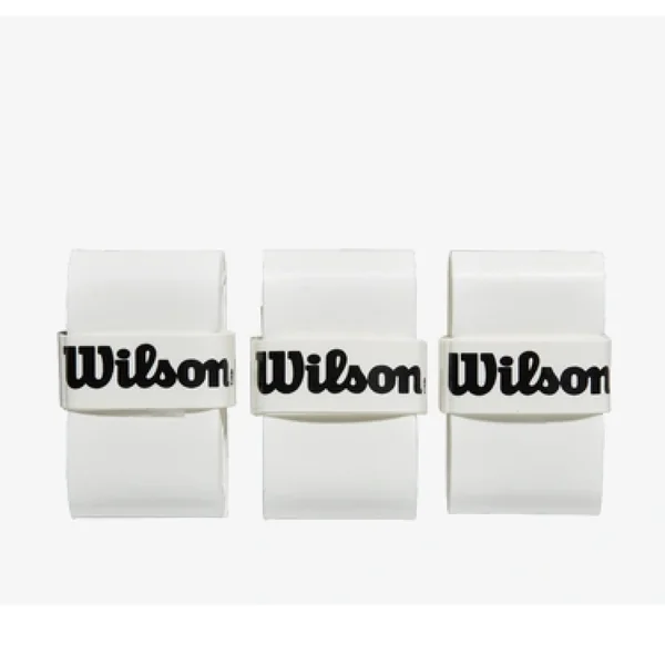Surgrip de padel - Wilson Pro Overgrip blanc (3 unités).