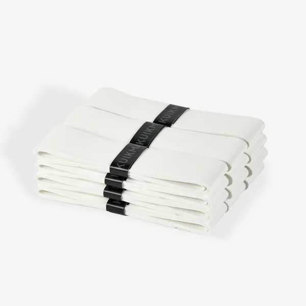 Surgrip de tennis absorbant par 12 blanc