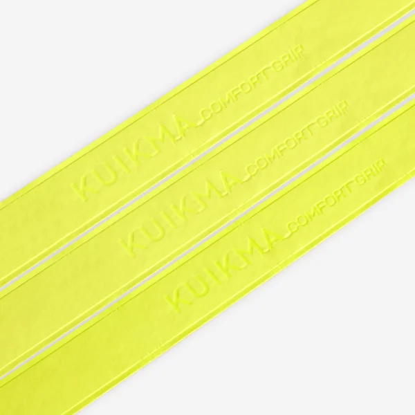 SURGRIP DE TENNIS CONFORT JAUNE LOT DE 3