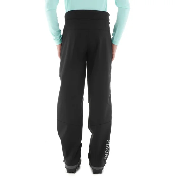 Surpantalon de ski de fond enfant, XC S OVERP 150 noir