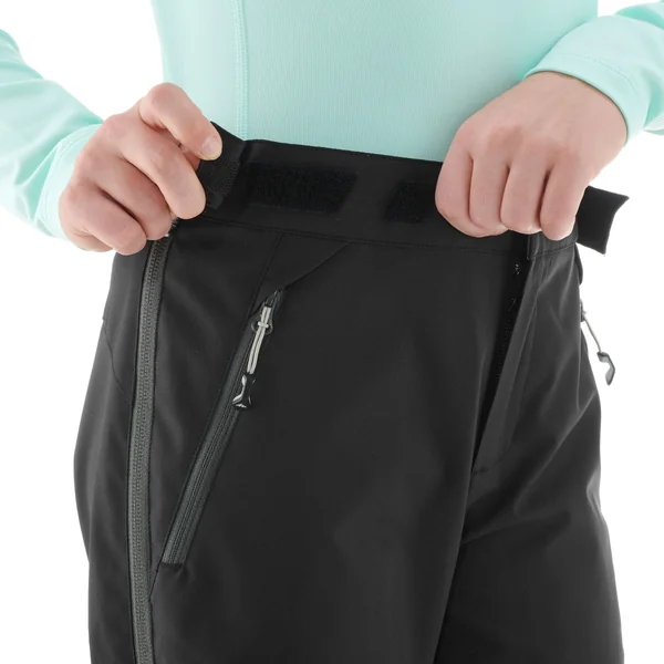 Surpantalon de ski de fond enfant, XC S OVERP 150 noir