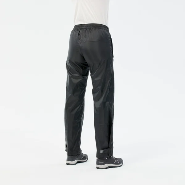 Surpantalon imperméable de randonnée - Raincut - Femme - Noir
