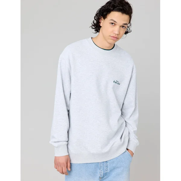 Sweat animation devant/dos Gris clair