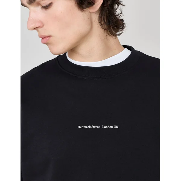 Sweat animation devant/dos Noir