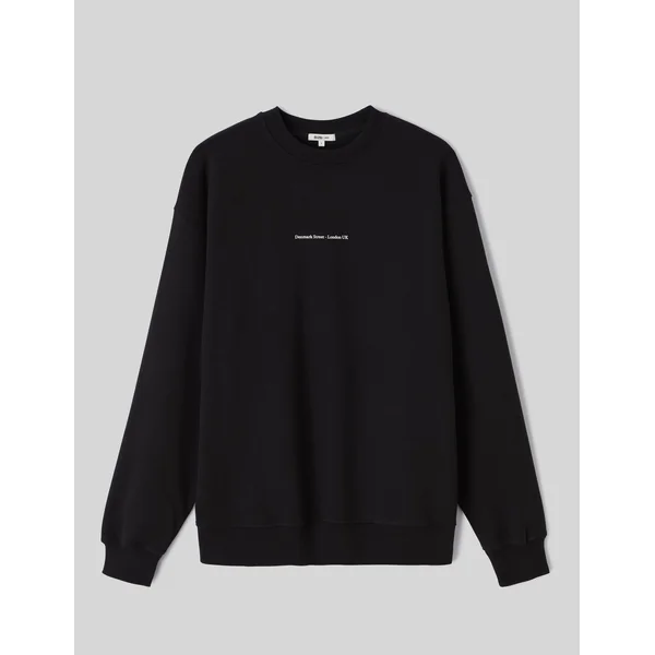 Sweat animation devant/dos Noir