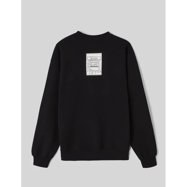 Sweat animation devant/dos Noir