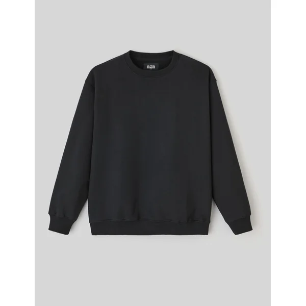 Sweat basique extra doux Noir
