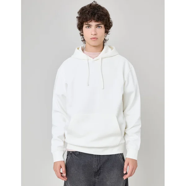 Sweat basique loose fit Blanc écru
