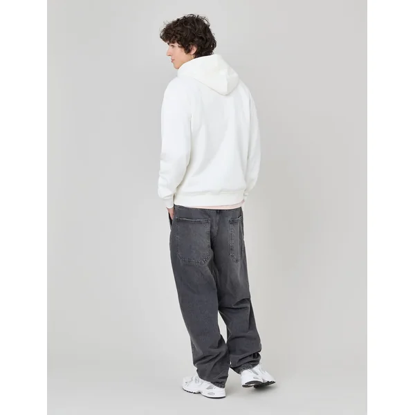 Sweat basique loose fit Blanc écru