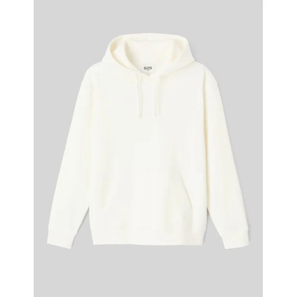 Sweat basique loose fit Blanc écru