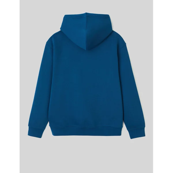 Sweat basique loose fit Bleu foncé