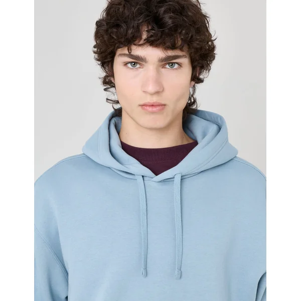 Sweat basique loose fit Bleu gris