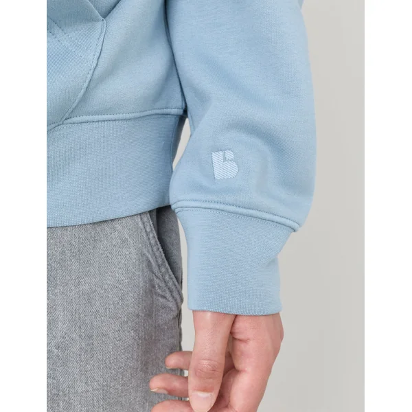 Sweat basique loose fit Bleu gris