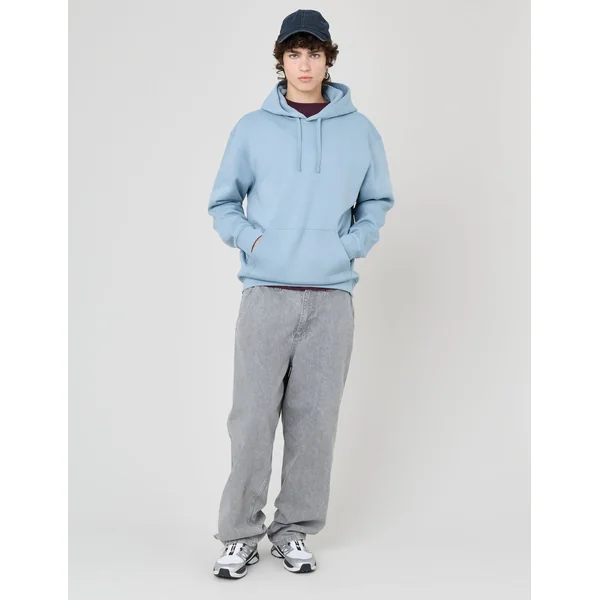 Sweat basique loose fit Bleu gris