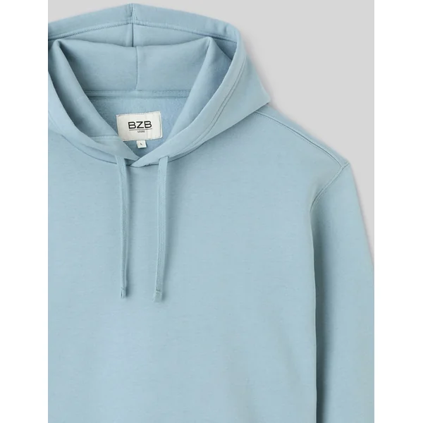Sweat basique loose fit Bleu gris