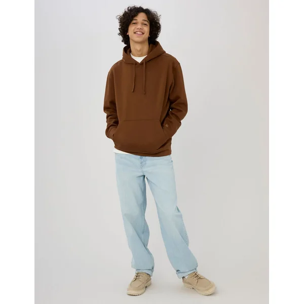 Sweat basique loose fit Marron
