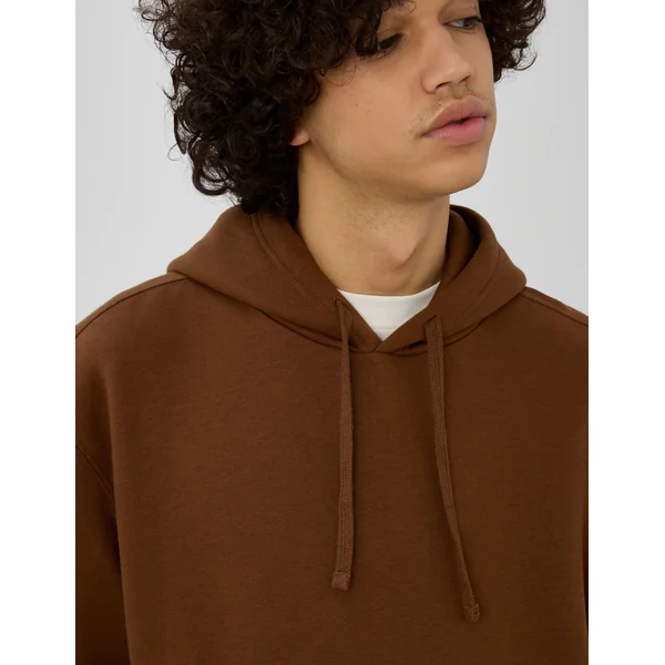 Sweat basique loose fit Marron