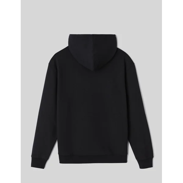 Sweat broderie poitrine Noir