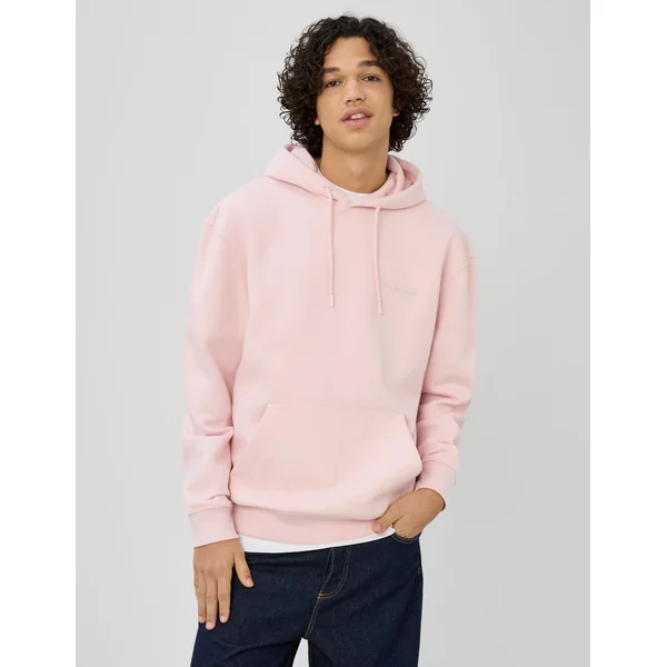 Sweat broderie poitrine Rose
