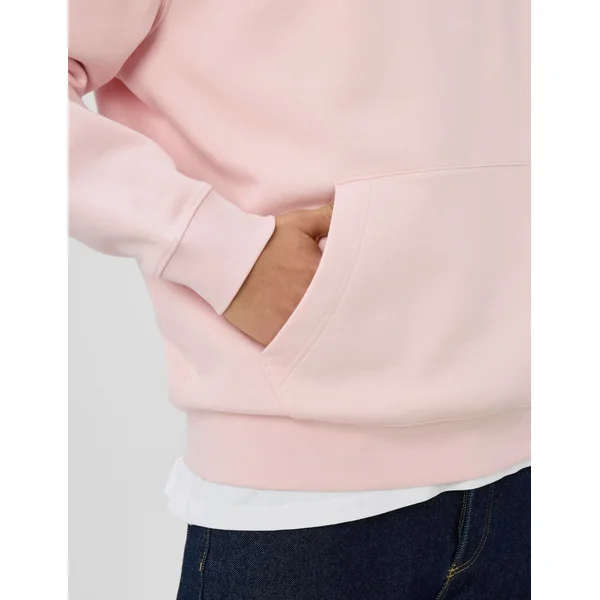 Sweat broderie poitrine Rose