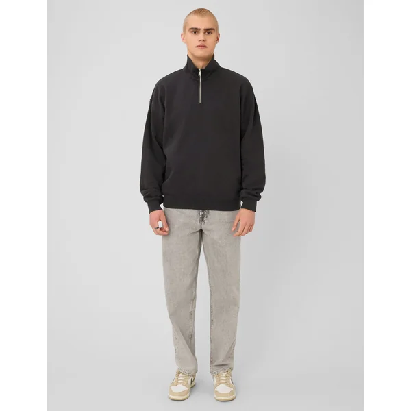 Sweat col montant Gris anthracite
