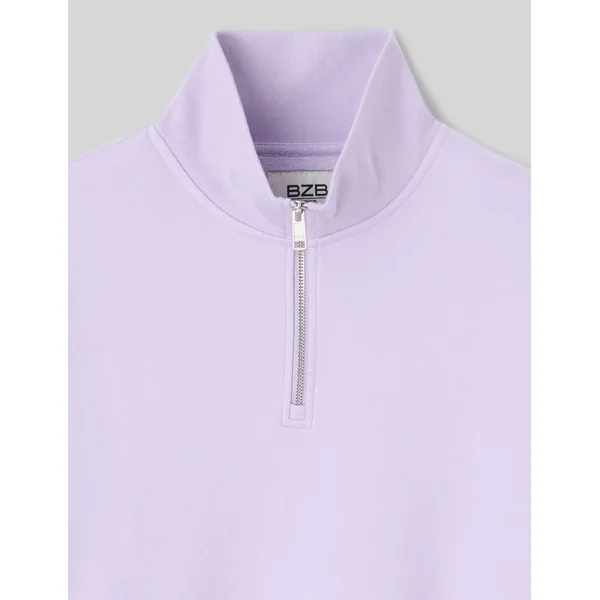 Sweat col montant Lila