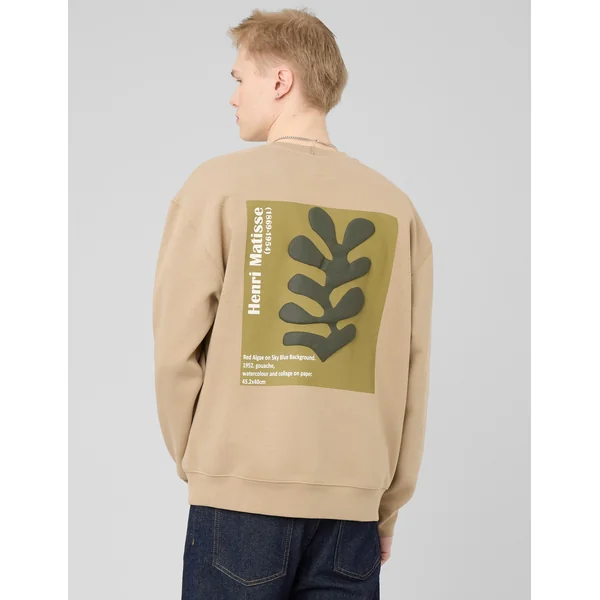 Sweat collab ART COLLECTION Marron