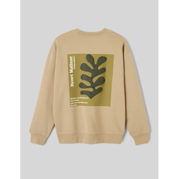 Sweat collab ART COLLECTION Marron